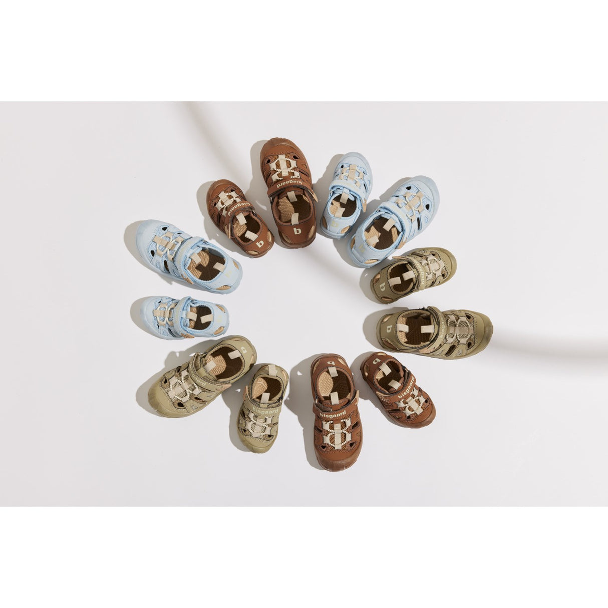 Bisgaard Baby Blue Parker Kardborreband Skor