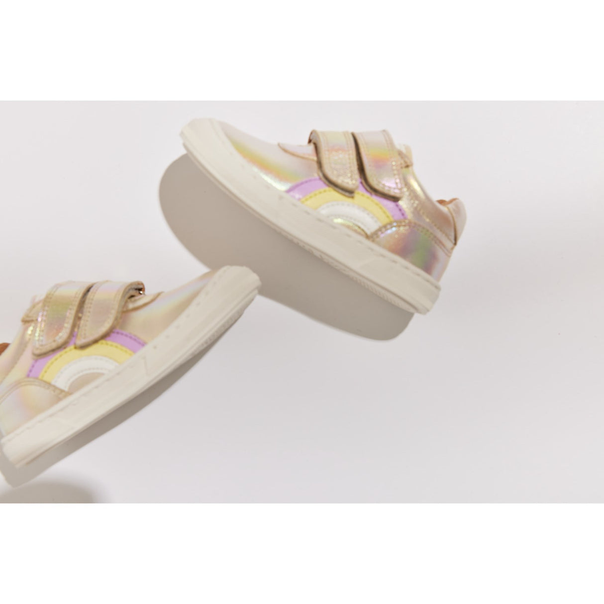 Bisgaard Galaxy Rainbow Low Kardborreband Skor