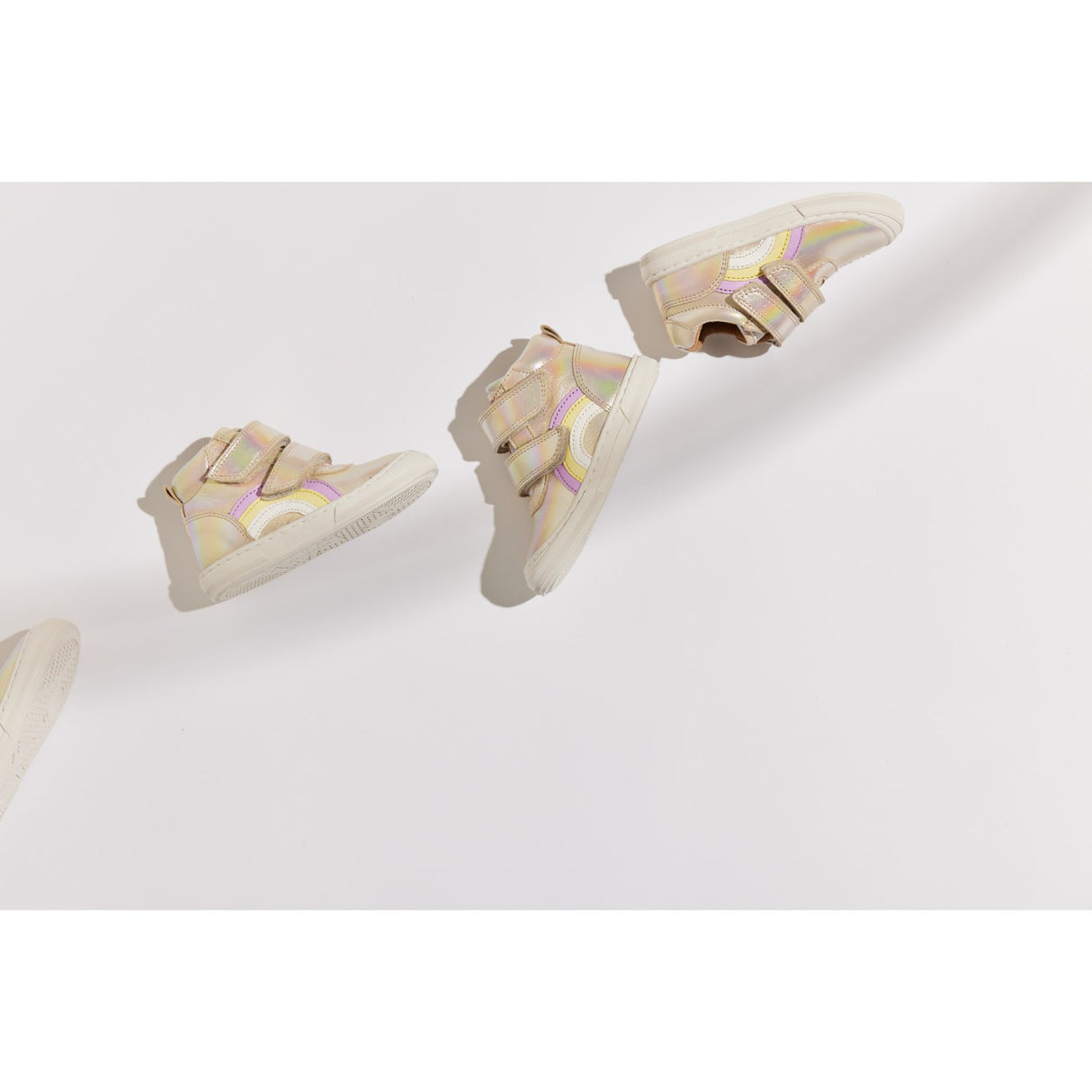 Bisgaard Galaxy Rainbow Low Kardborreband Skor