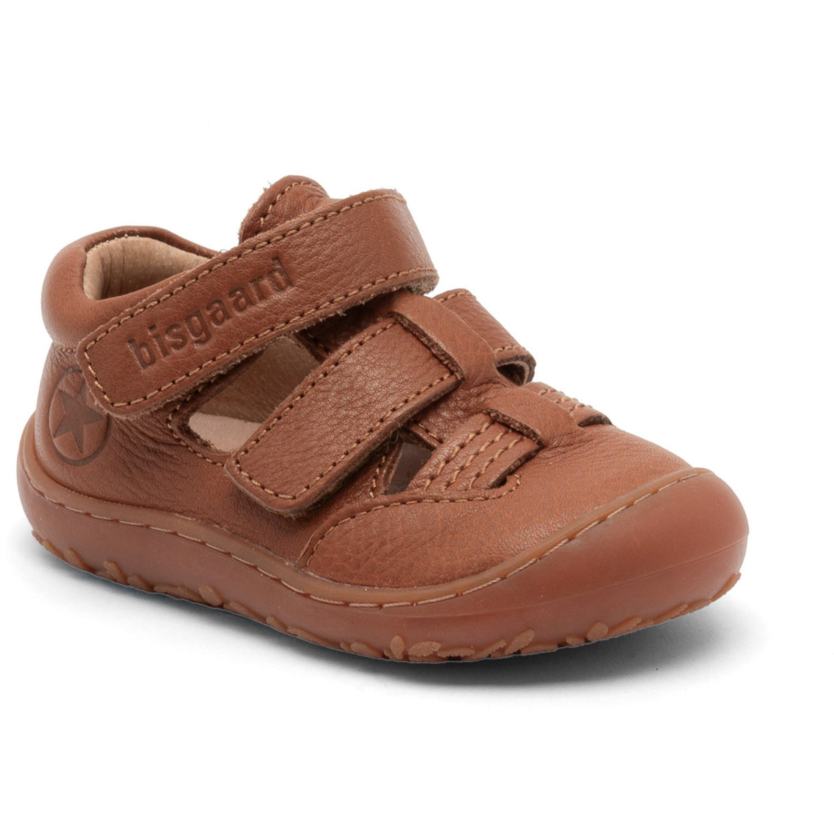 Bisgaard Tan Barefoot Hana First Step Skor
