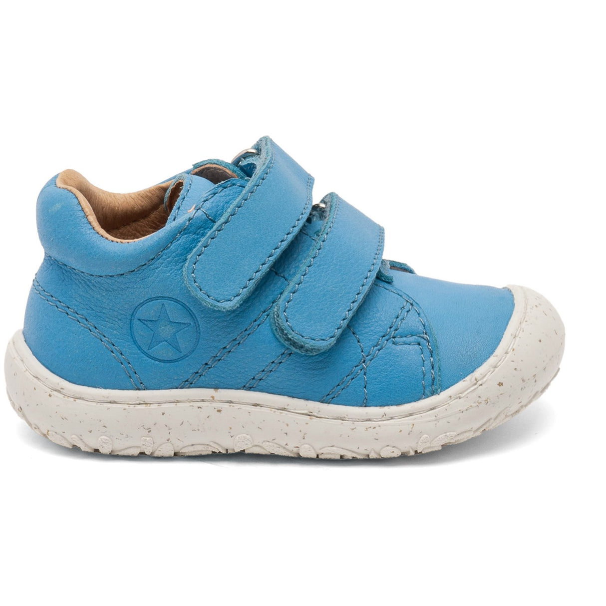 Bisgaard Azure Blue Barefoot Hale V First Step Skor