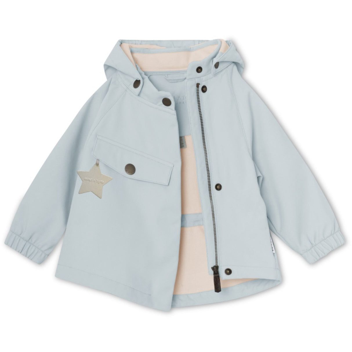 Mini A ture Pearl Blue Wai Spring Softshell Jacka. GRS