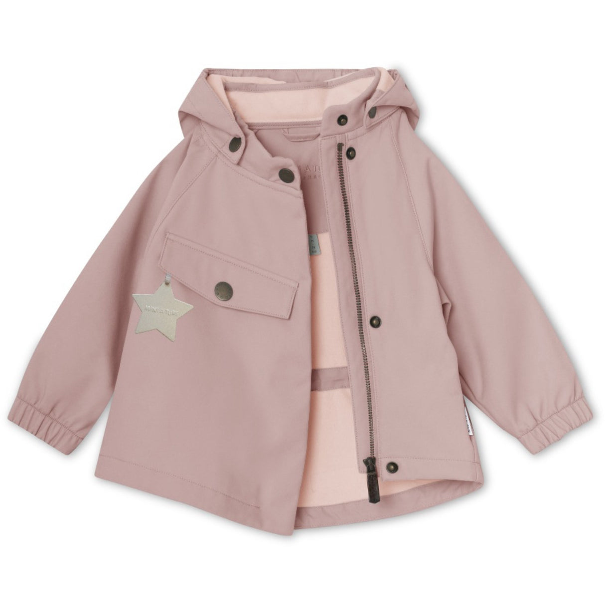 Mini A ture Cloudy Rose Wai Spring Softshell Jacka. GRS