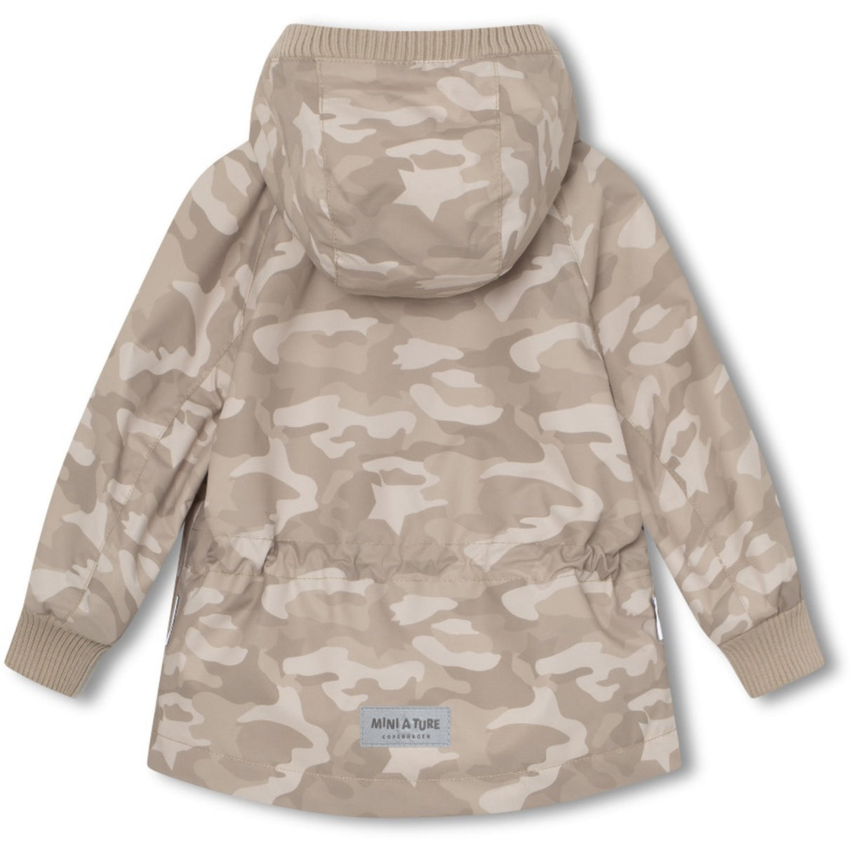 Mini A ture Sand Camo Wally Fleece Lined Printed Spring Jacka.GRS