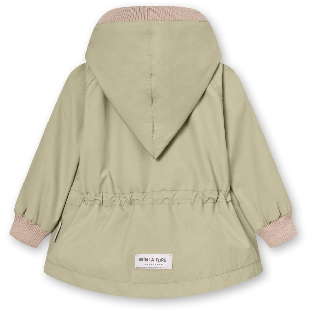 Mini A ture Elm Green Wai Fleece Lined Spring Jacka. GRS