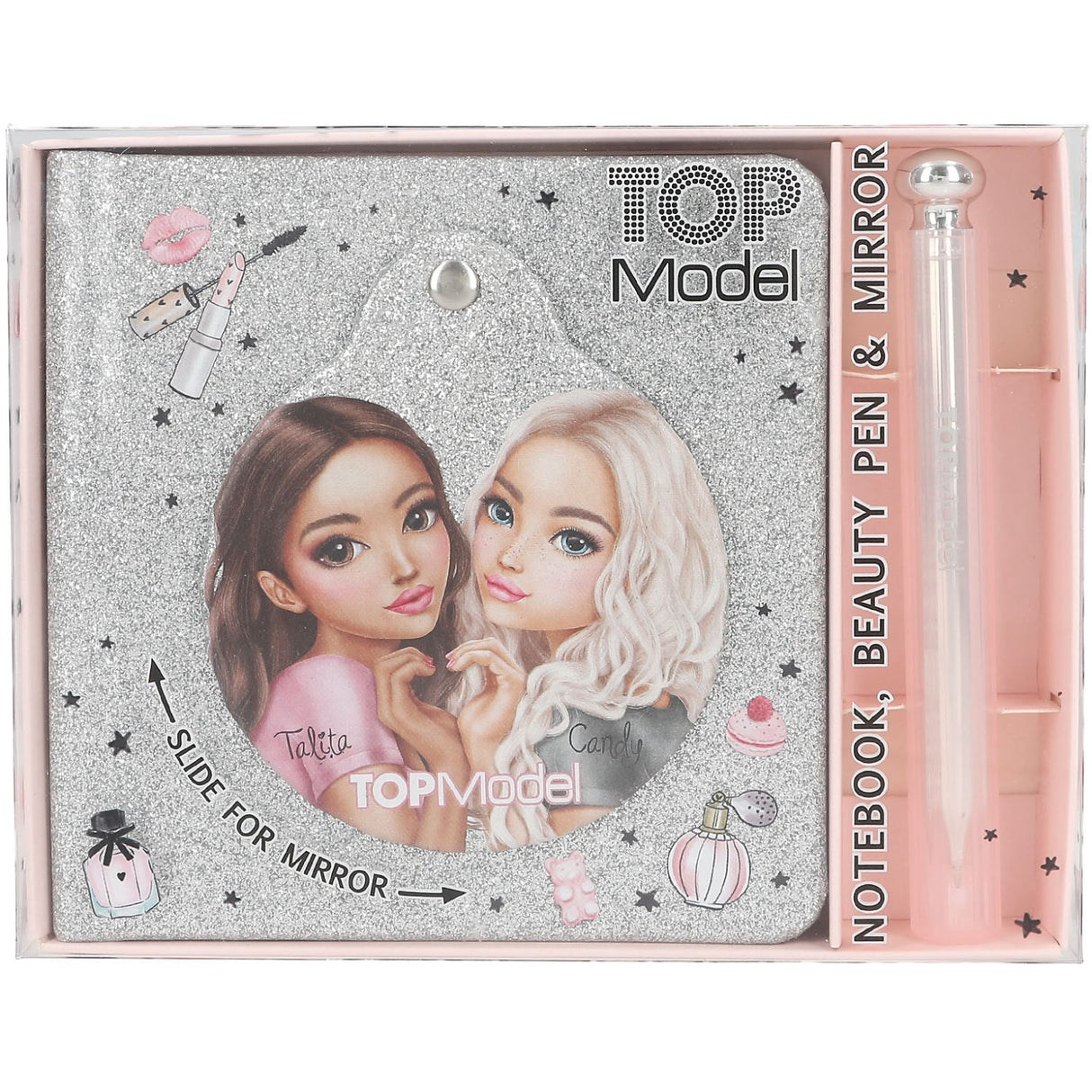TOPModel Beauty Anteckningsbok Med Penna