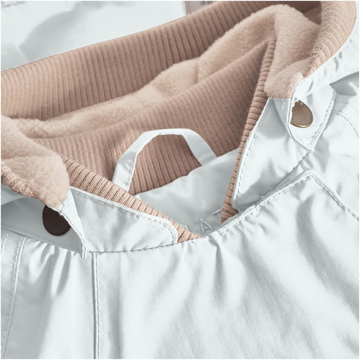 Mini A ture Blue Metal Wai Fleece Lined Spring Jacka. GRS