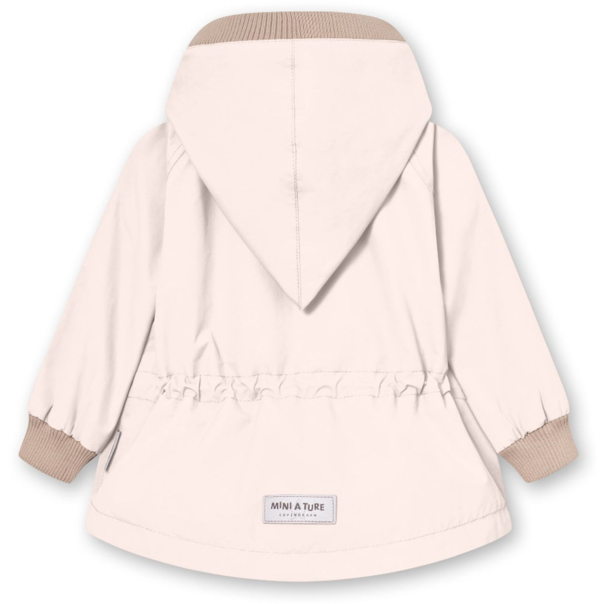 Mini A ture Silver Peony Wai Fleece Lined Spring Jacka. GRS