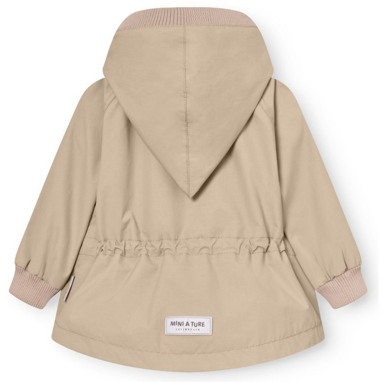 Mini A ture Sesame Wai Fleece Lined Spring Jacka. GRS