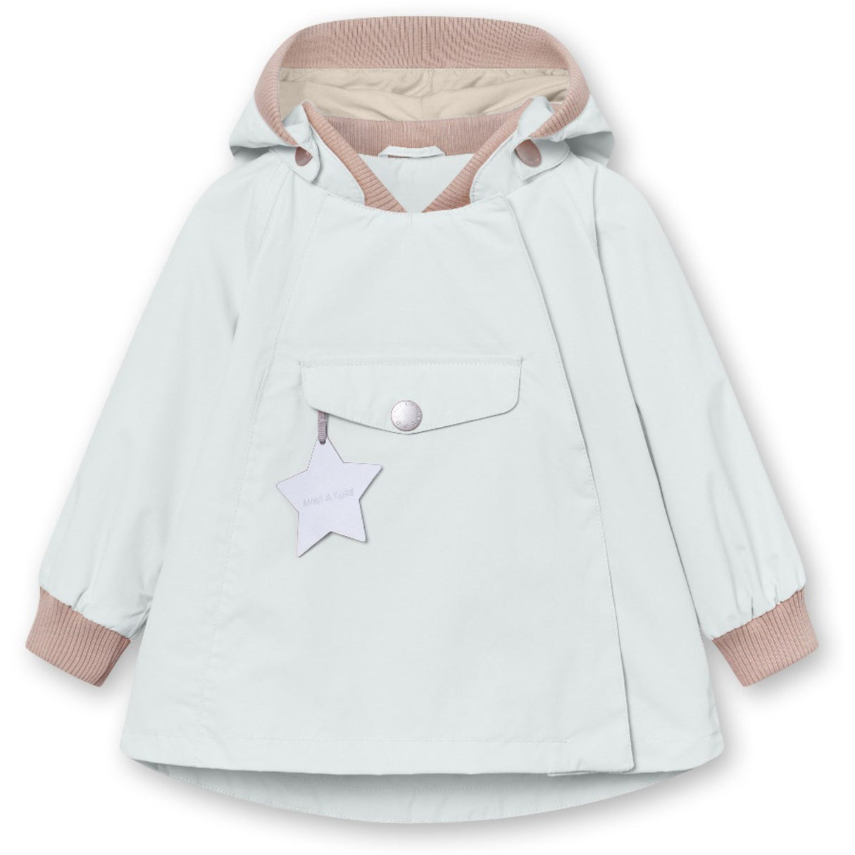 Mini A ture Blue Metal Wai Spring Jacka. GRS