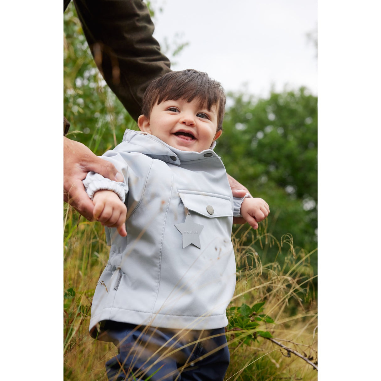 Mini A ture Pearl Blue Wai Spring Softshell Jacka. GRS