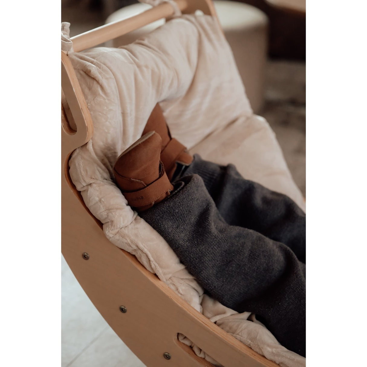 HEMMINGSEN Kids Beige Madrass För Luna Klätterbåge