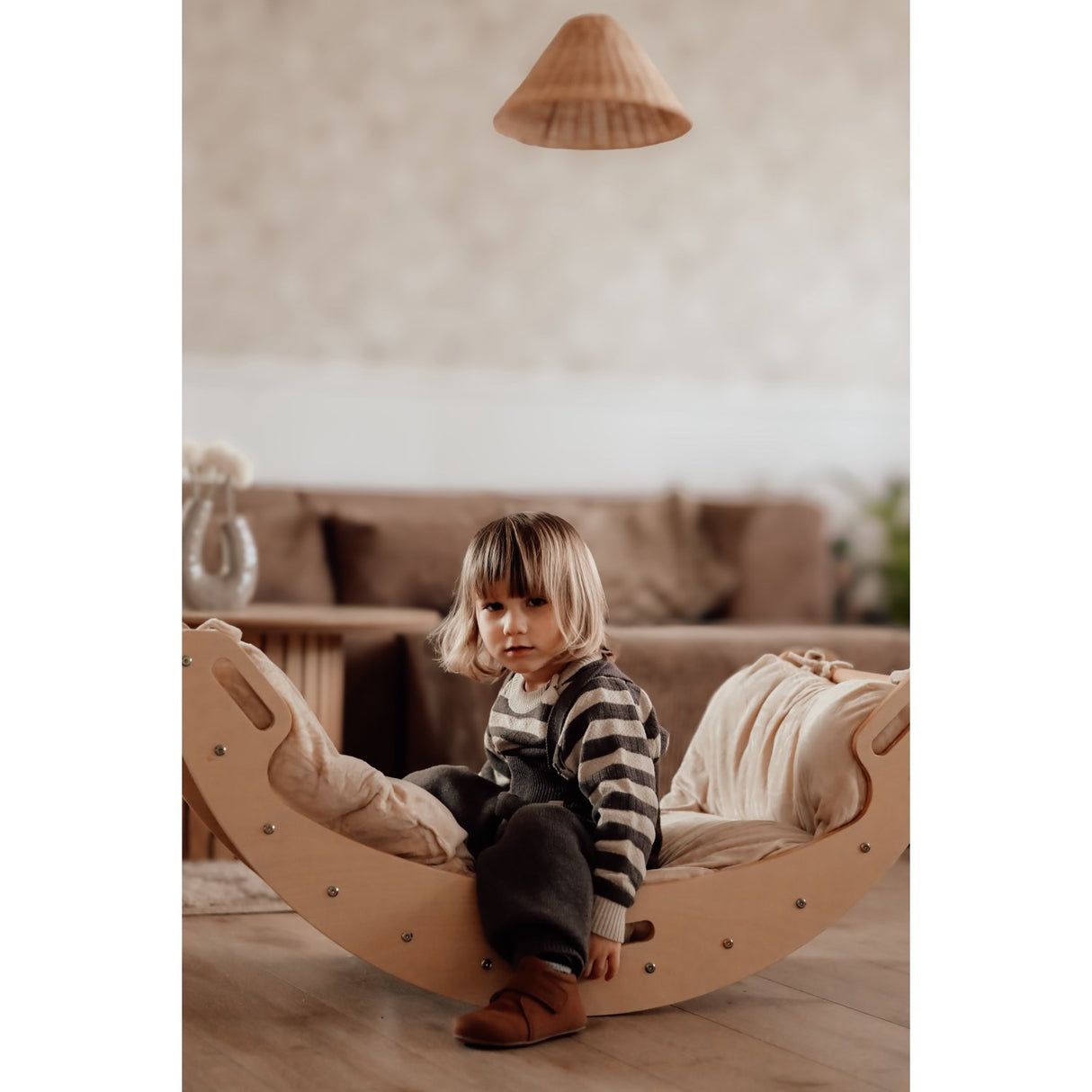 HEMMINGSEN Kids Beige Madrass För Luna Klätterbåge