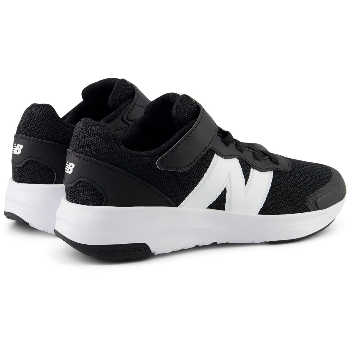 New Balance Black New Balance FreshFoam 578 Kids Bungee Lace Med Topp Rem