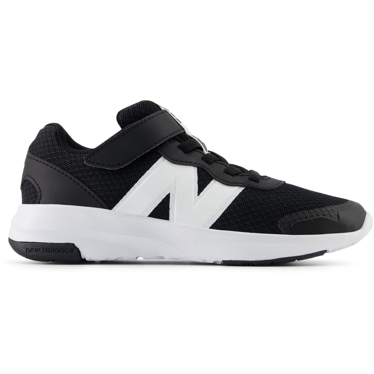 New Balance Black New Balance FreshFoam 578 Kids Bungee Lace Med Topp Rem