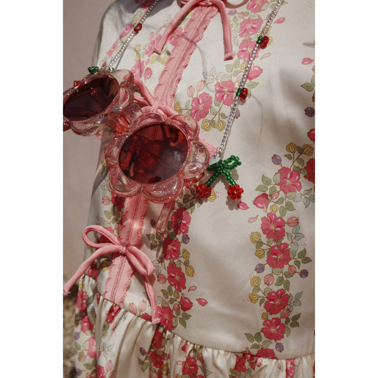 Konges Sløjd Glitter Rose Solglasögon Junior Flower