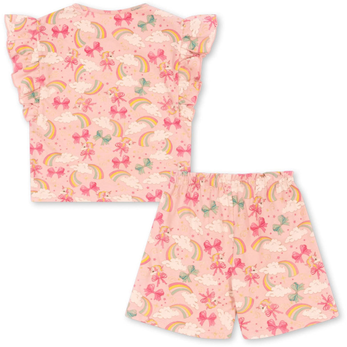 Konges Sløjd Rainbow Rosett Lin Frill Set Gots