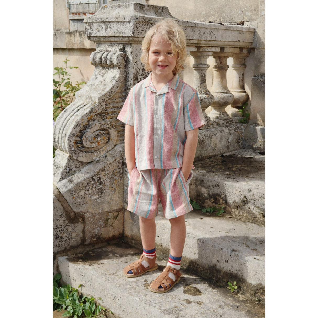 Konges Sløjd Stan Stripe Venice Ss Skjorta