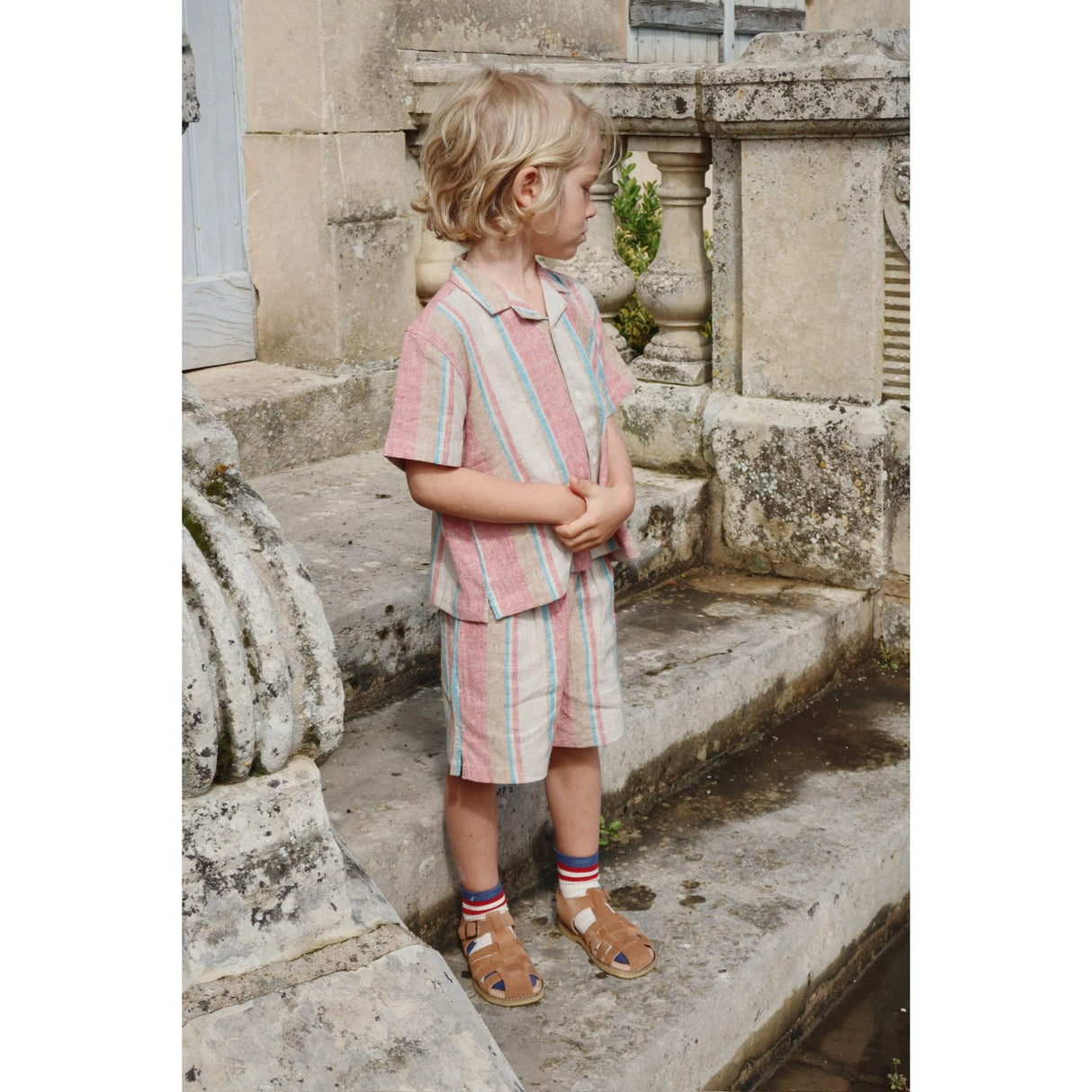 Konges Sløjd Stan Stripe Venice Ss Skjorta