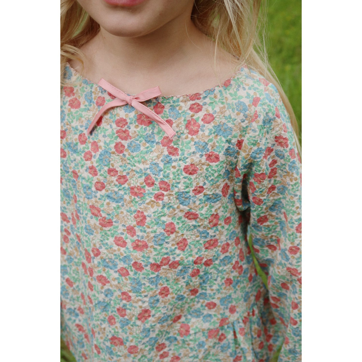 Konges Sløjd Fiola Elin Rosett Blus Gots