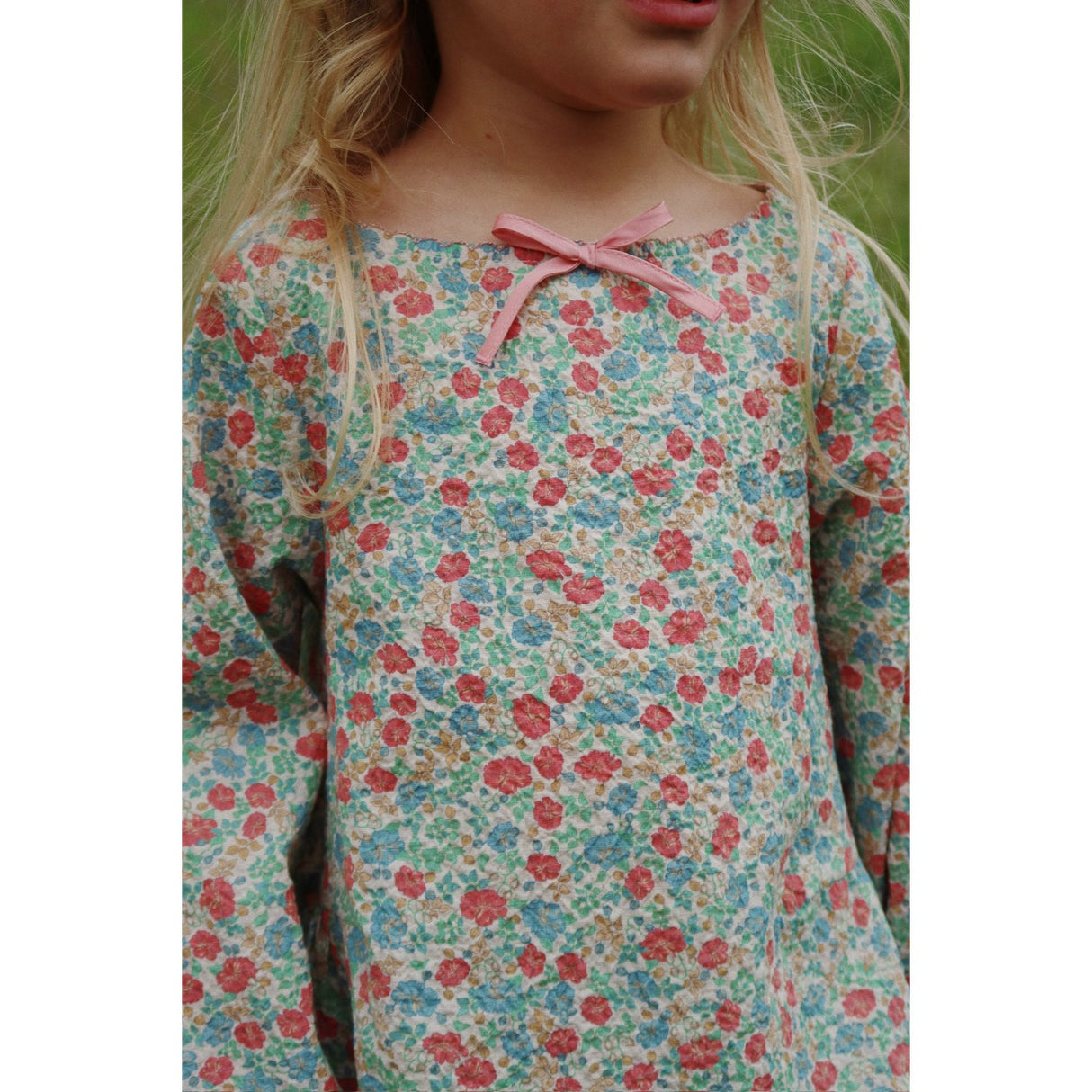 Konges Sløjd Fiola Elin Rosett Blus Gots