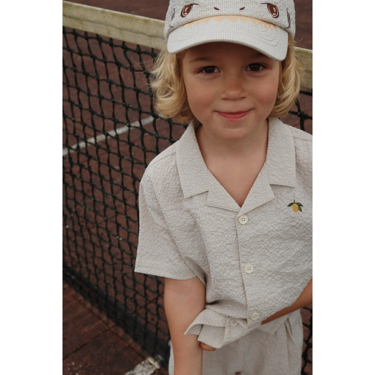 Konges Sløjd Quarry Stripe Elliot Ss Skjorta Gots