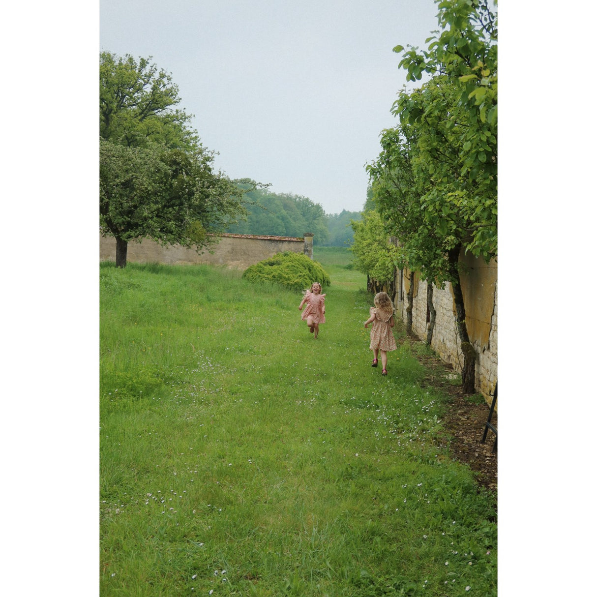 Konges Sløjd Lacy Pink Ava Rosett Klänning Gots