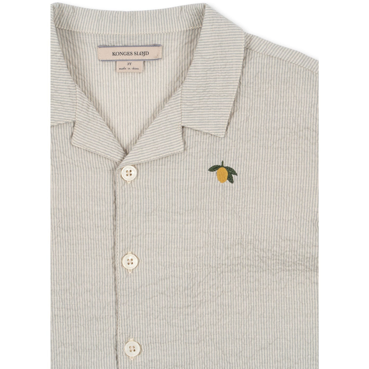 Konges Sløjd Quarry Stripe Elliot Ss Skjorta Gots