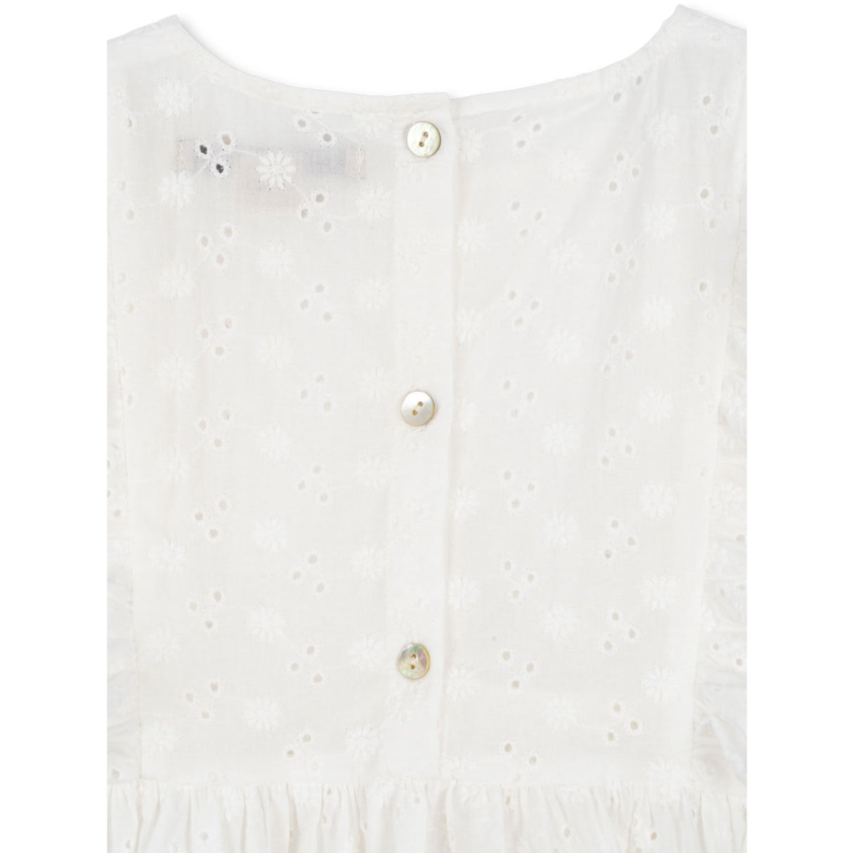 Konges Sløjd Optic White Lacey Klänning