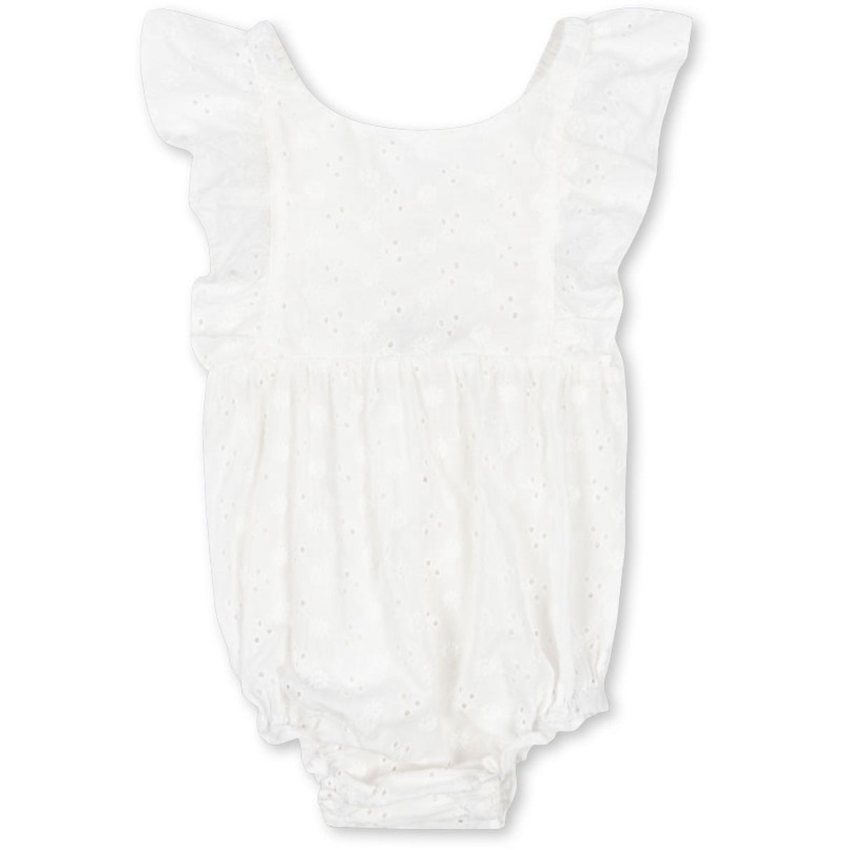 Konges Sløjd Optic White Lacey Romper