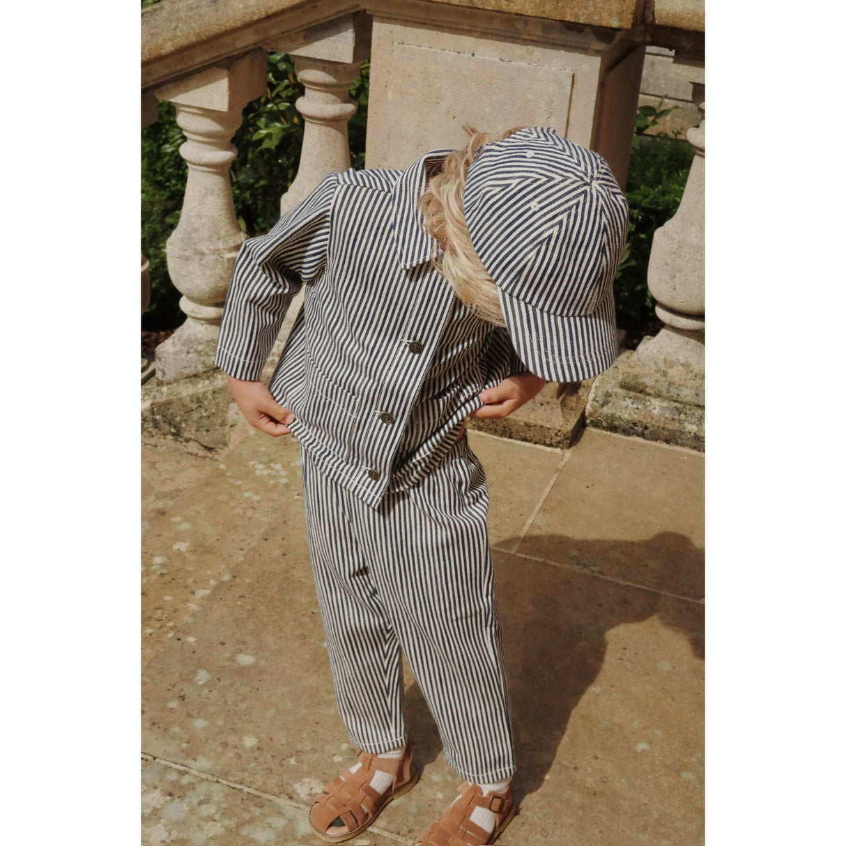 Konges Sløjd Naval Stripe Fender Keps Gots