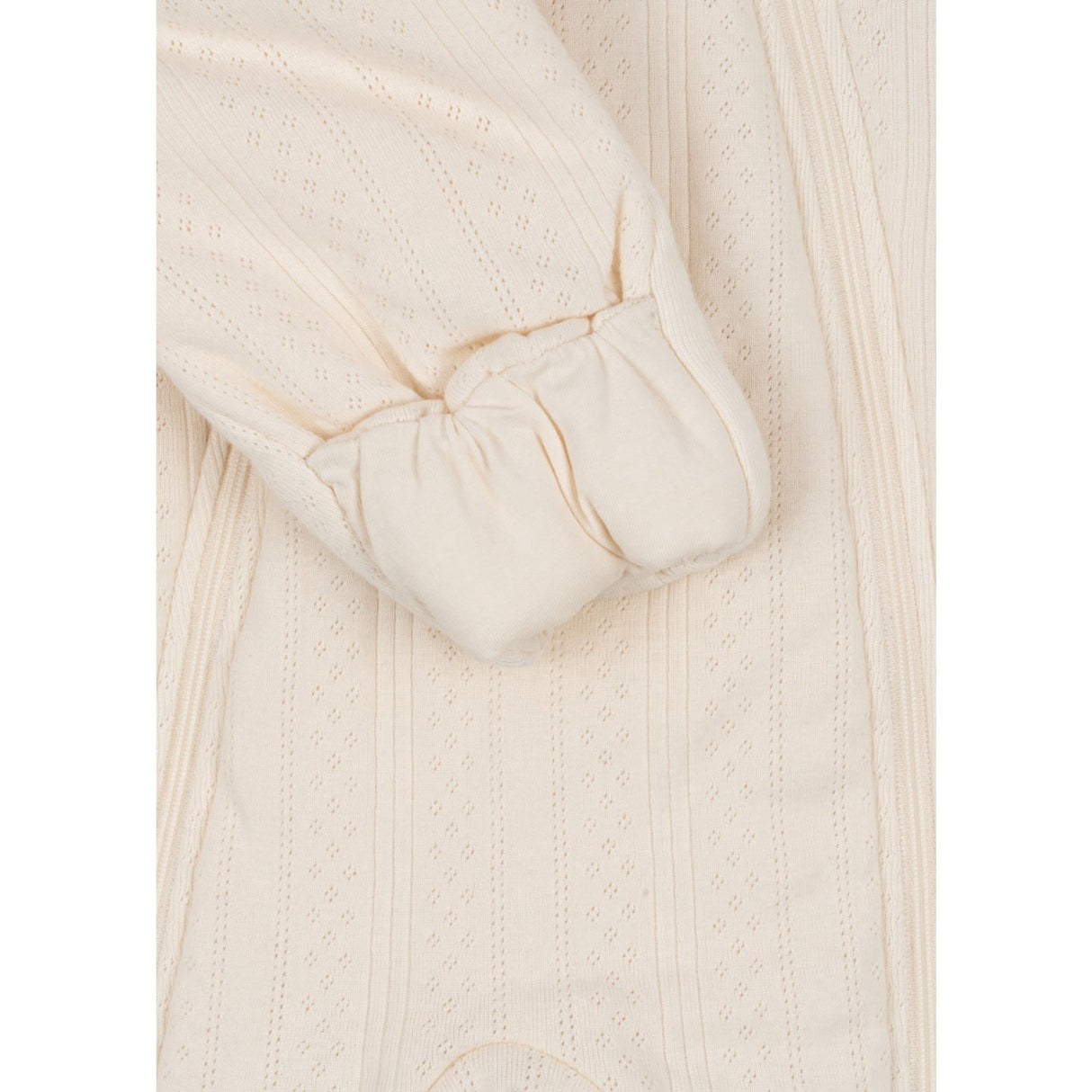 Konges Sløjd Antique White Minna Quiltad Onesie