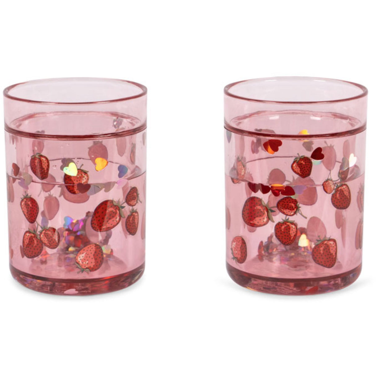 Konges Sløjd Fragola 2 Pack Glitter Cups
