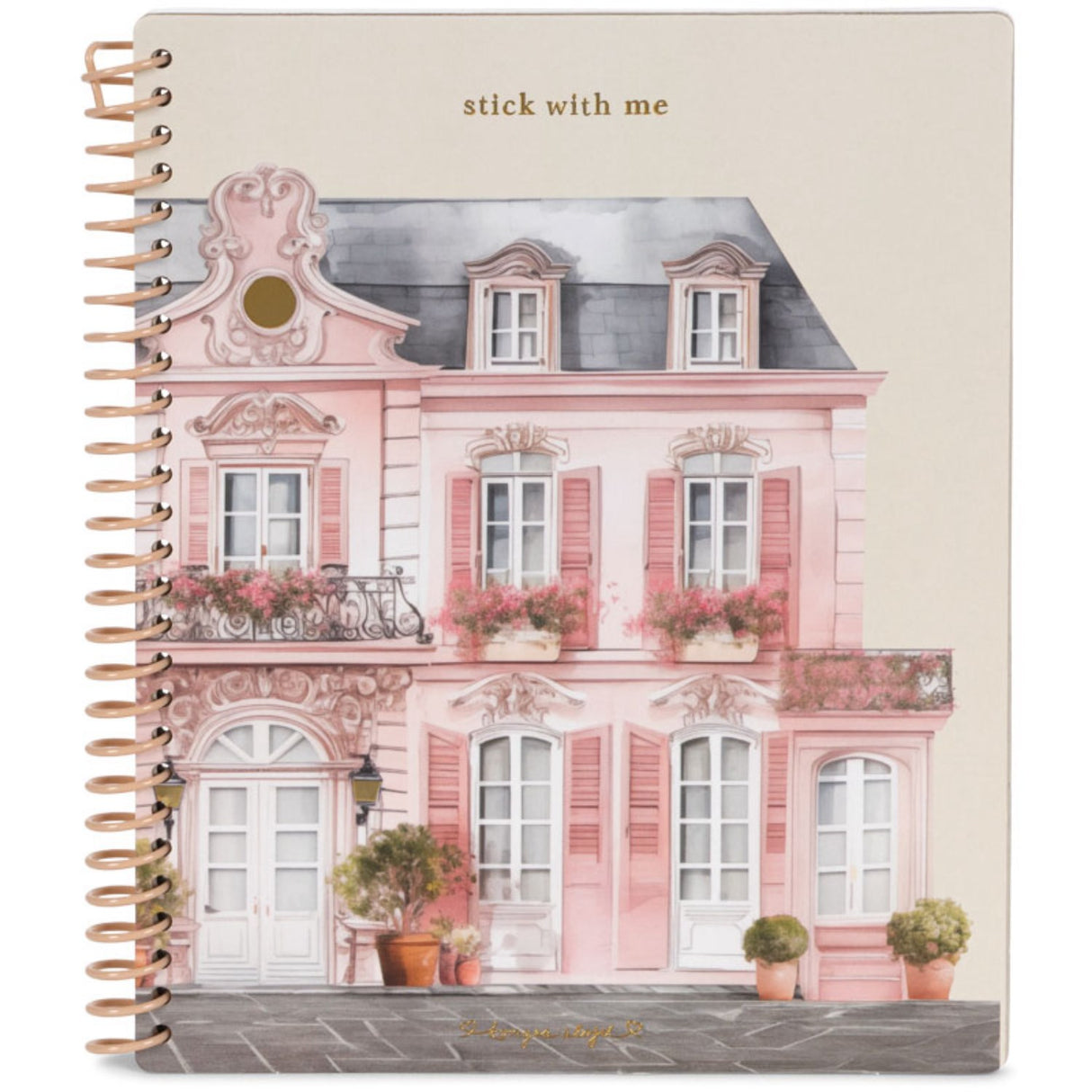 Konges Sløjd Dusty Pink My Klistermärke Bok Fsc.