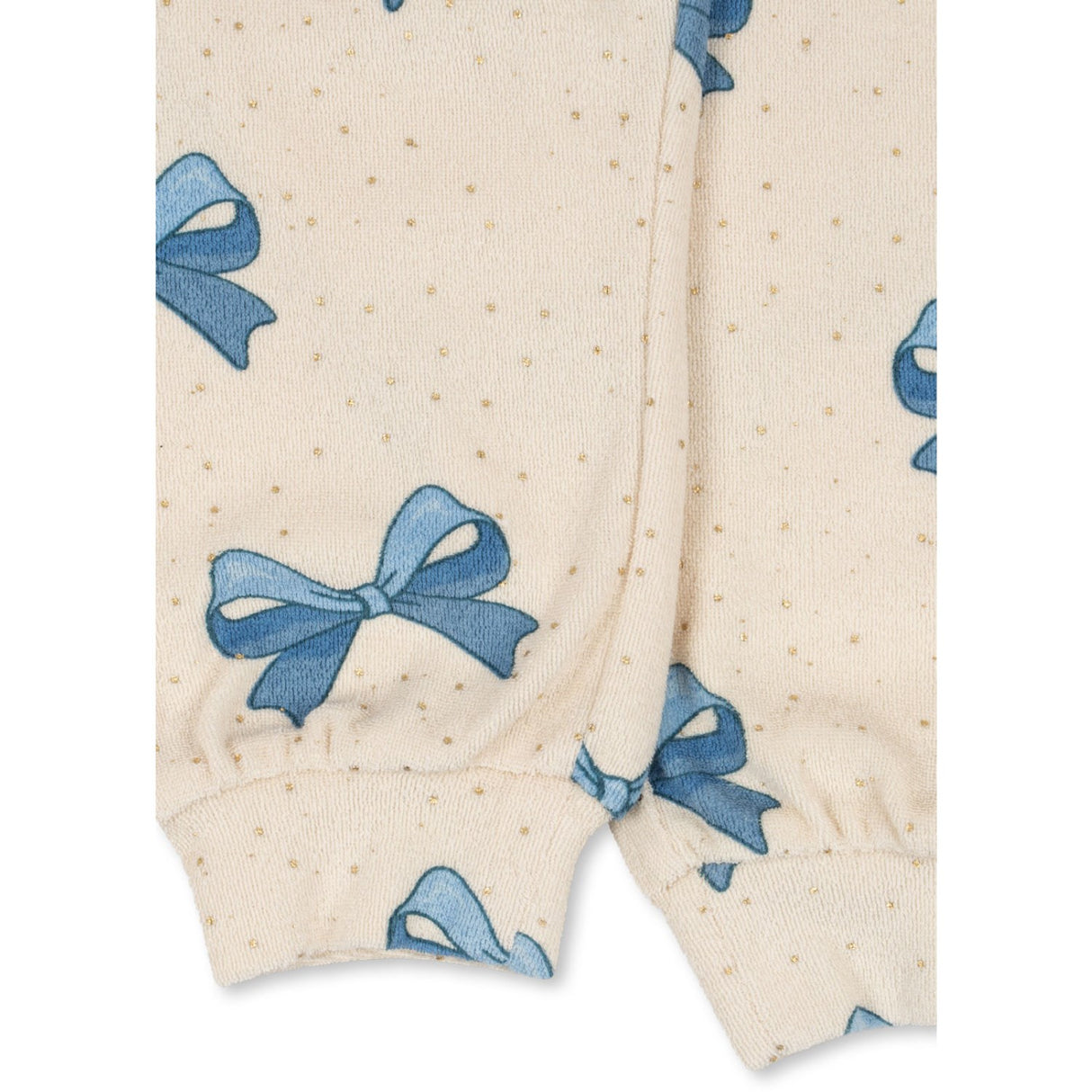 Konges Sløjd Bowie Blue Gold Itty Sweat Byxor Gots