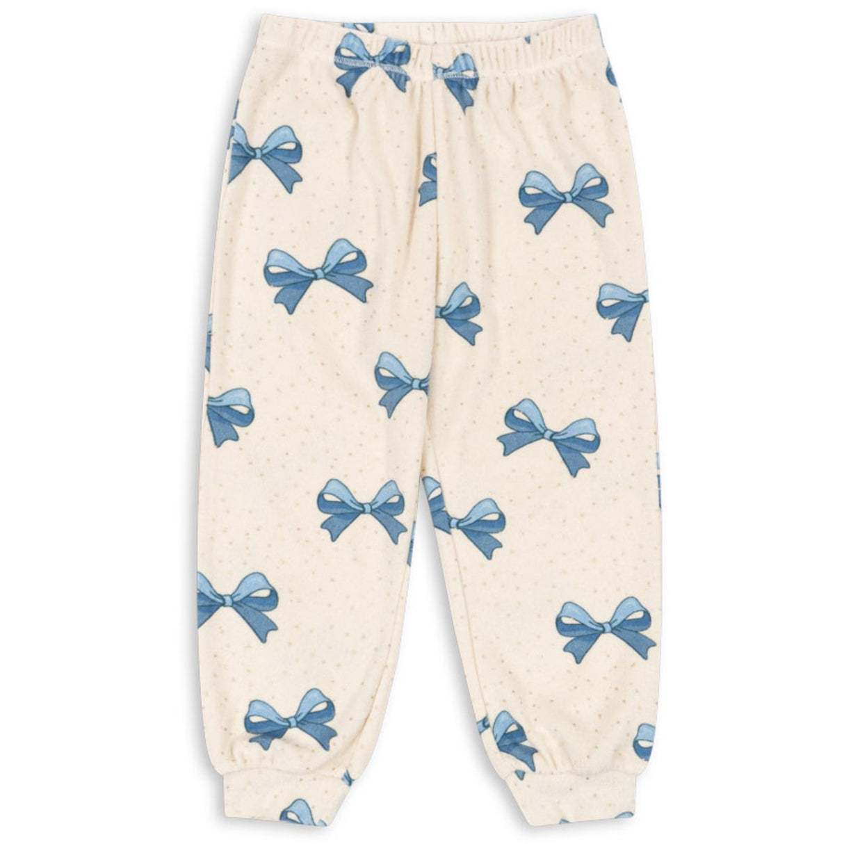 Konges Sløjd Bowie Blue Gold Itty Sweat Byxor Gots