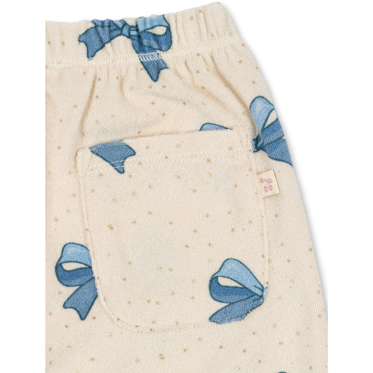 Konges Sløjd Bowie Blue Gold Itty Sweat Byxor Gots