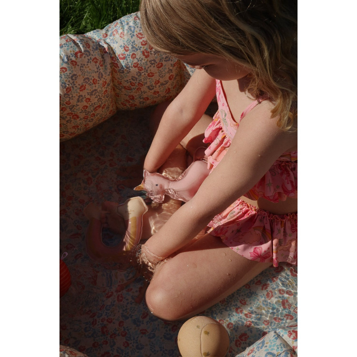 Konges Sløjd Rainbow Rosett Manuca Frill Bikini Grs