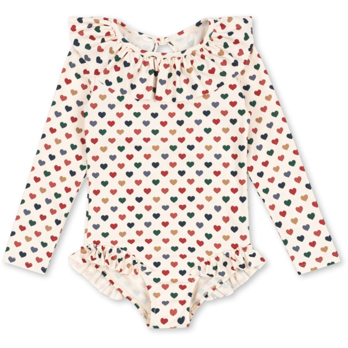 Konges Sløjd Coeur Coloré Manuca Ls Baddräkt Grs