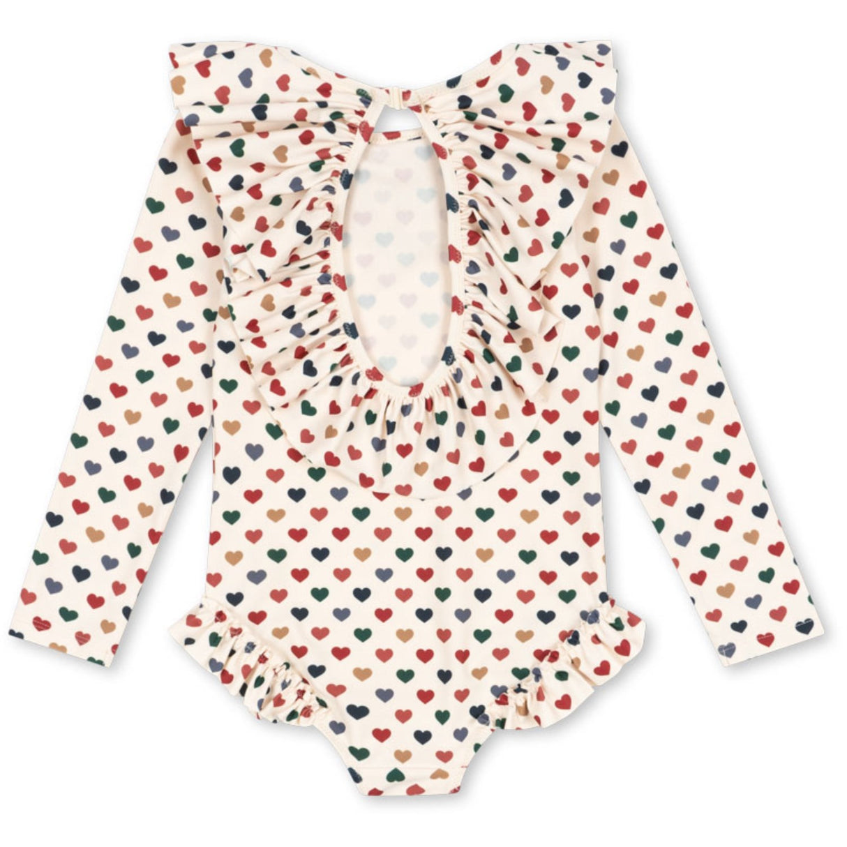 Konges Sløjd Coeur Coloré Manuca Ls Baddräkt Grs