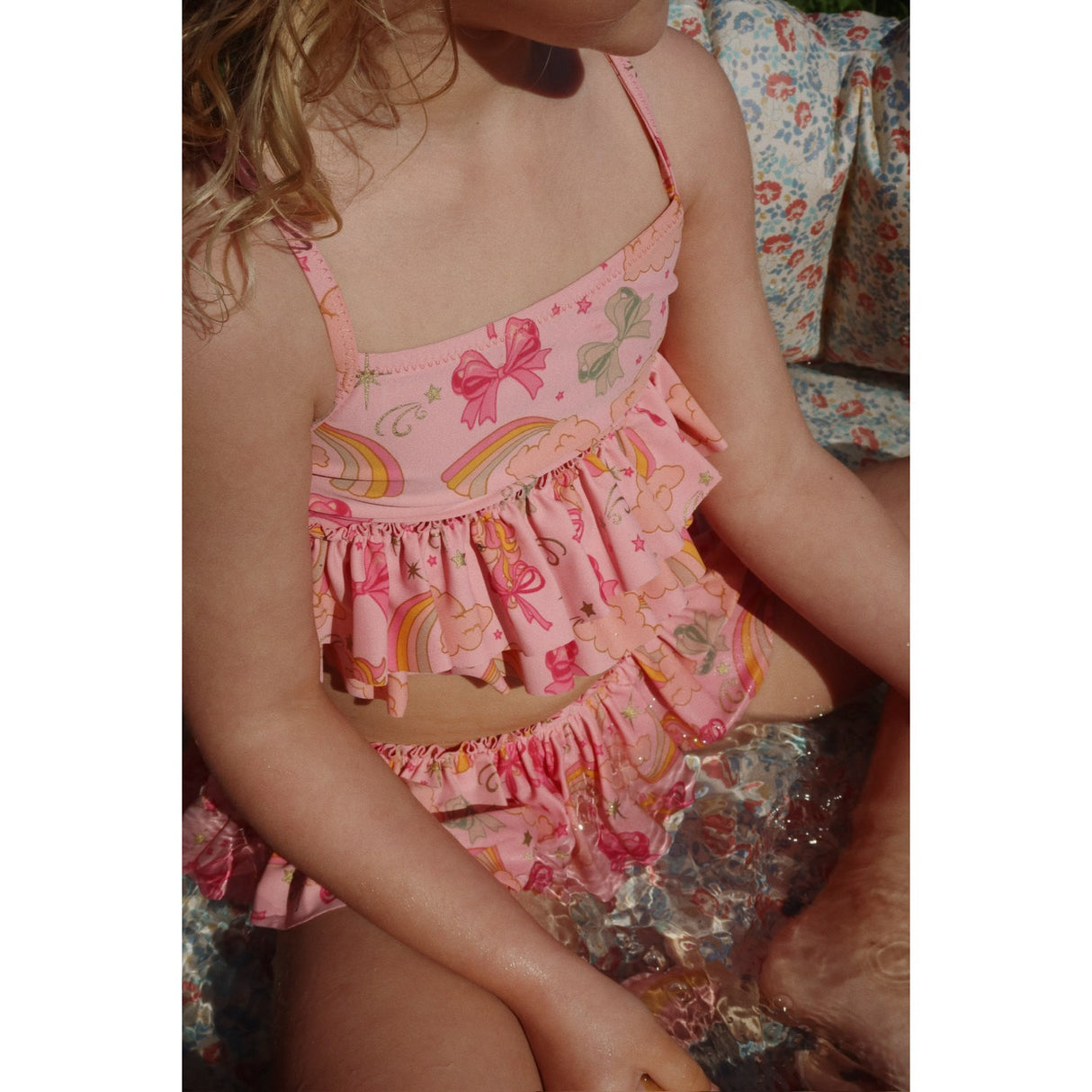 Konges Sløjd Rainbow Rosett Manuca Frill Bikini Grs