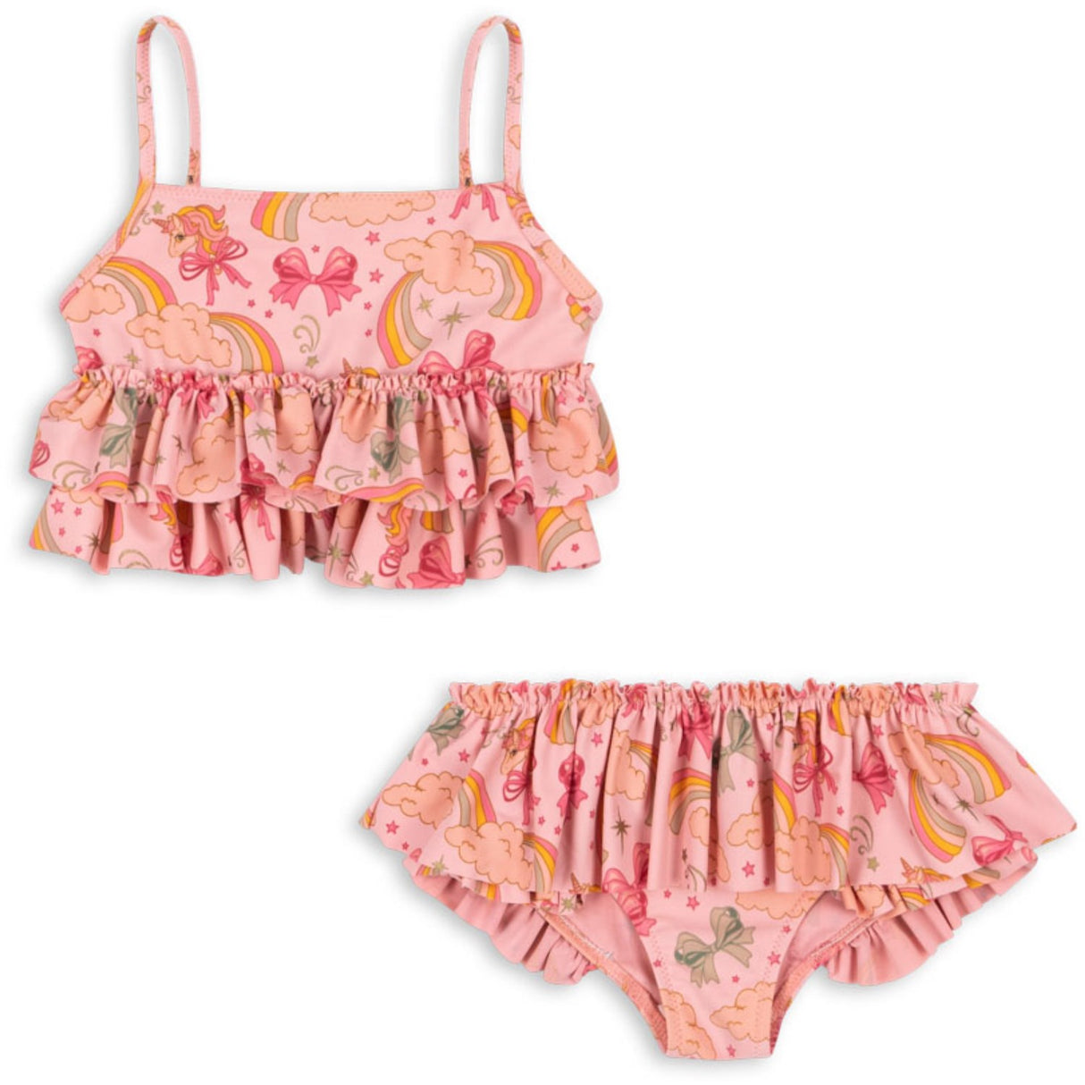 Konges Sløjd Rainbow Rosett Manuca Frill Bikini Grs