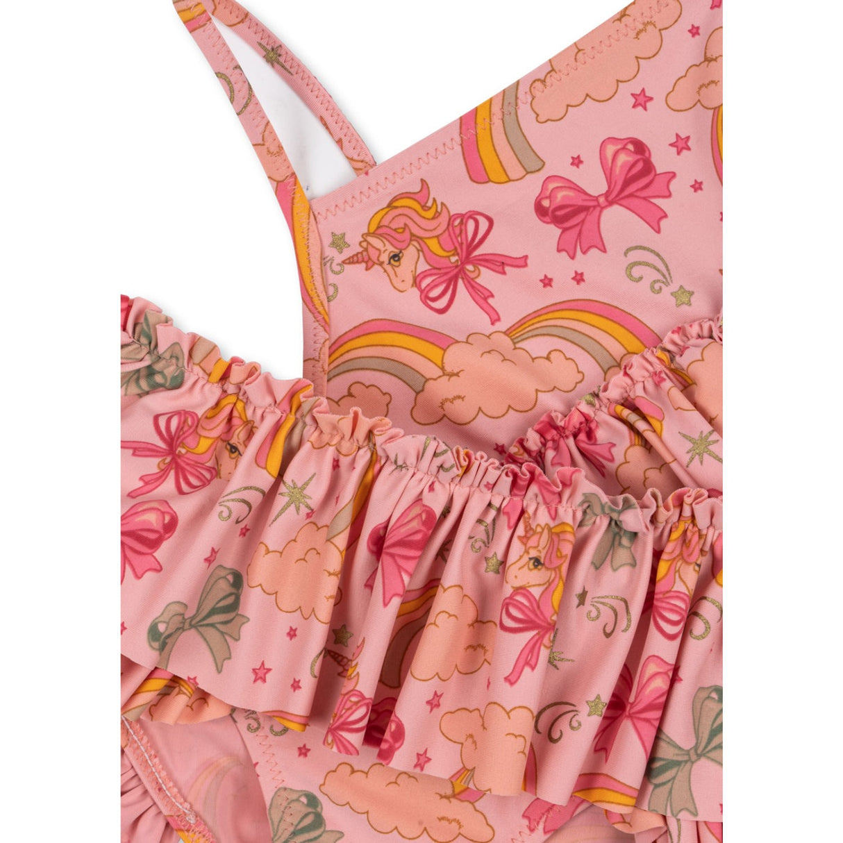 Konges Sløjd Rainbow Rosett Manuca Frill Bikini Grs