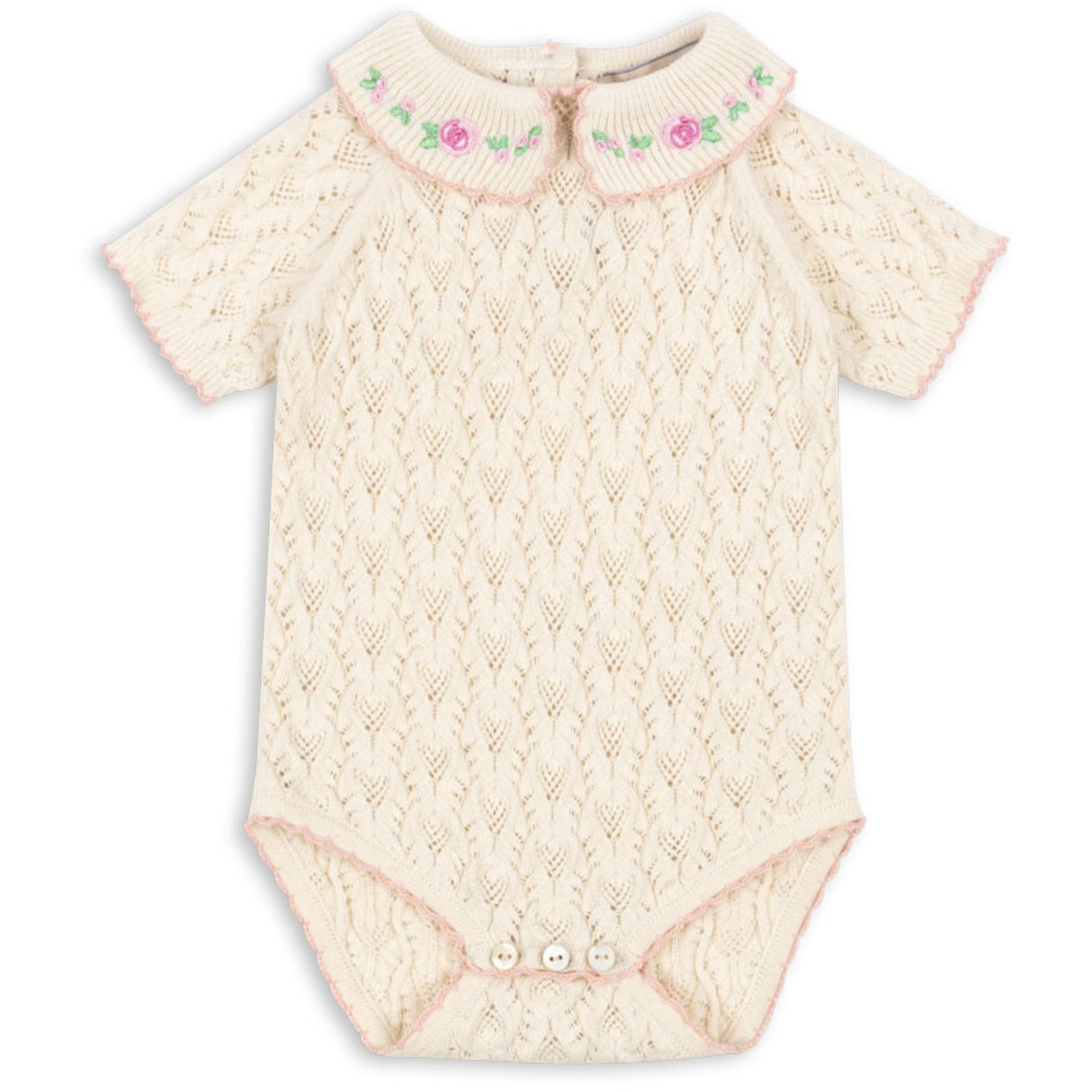 Konges Sløjd Cream Off White Rosier Romper