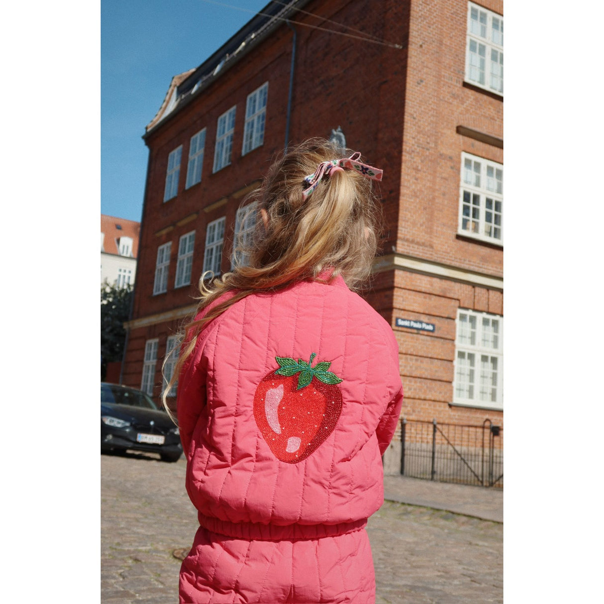 Konges Sløjd Raspberry Wine Juno Sparkle Bomberjacka