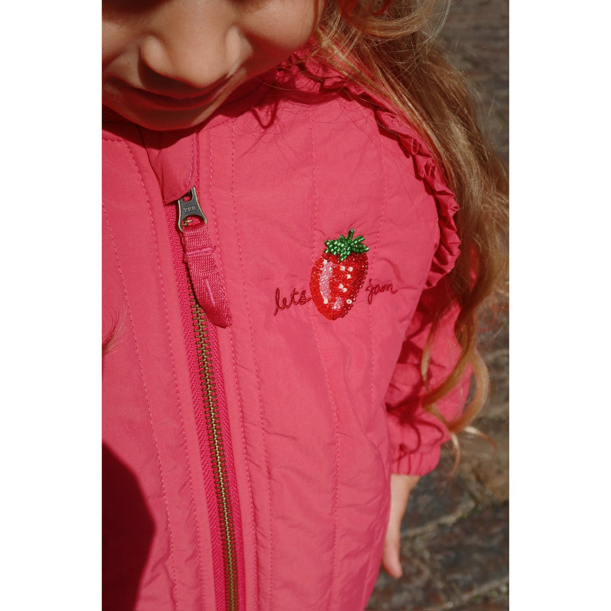 Konges Sløjd Raspberry Wine Juno Sparkle Bomberjacka