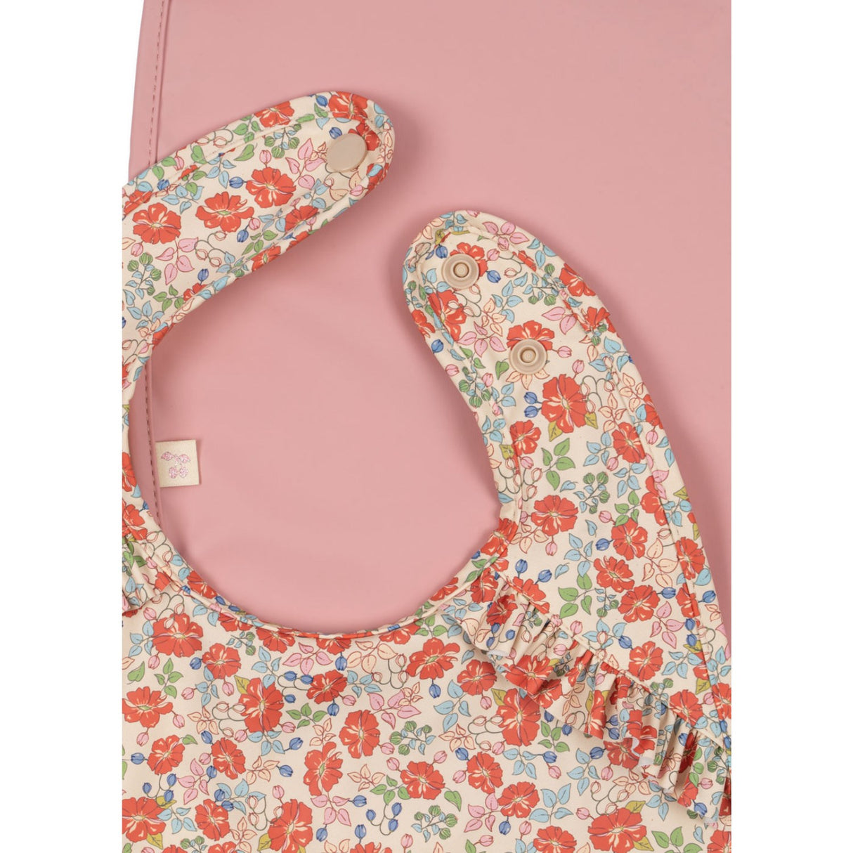 Konges Sløjd Kaluka/Bridal Rose 2 Pack Dinner Haklapp Med Frill