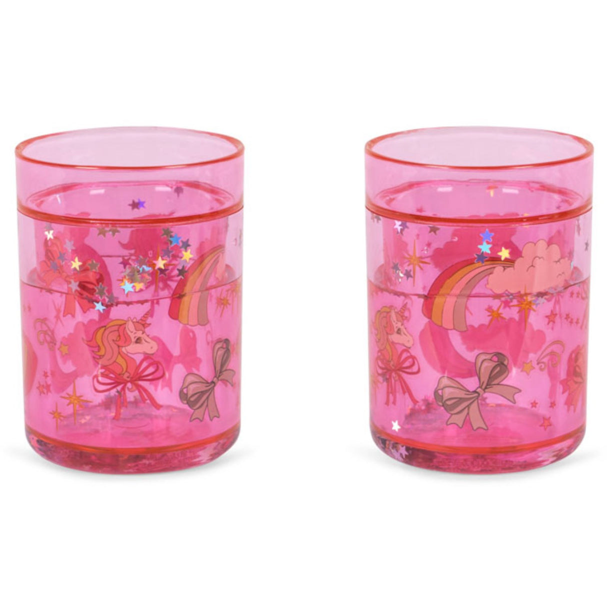 Konges Sløjd Rainbow Rosett 2 Pack Glitter Cups