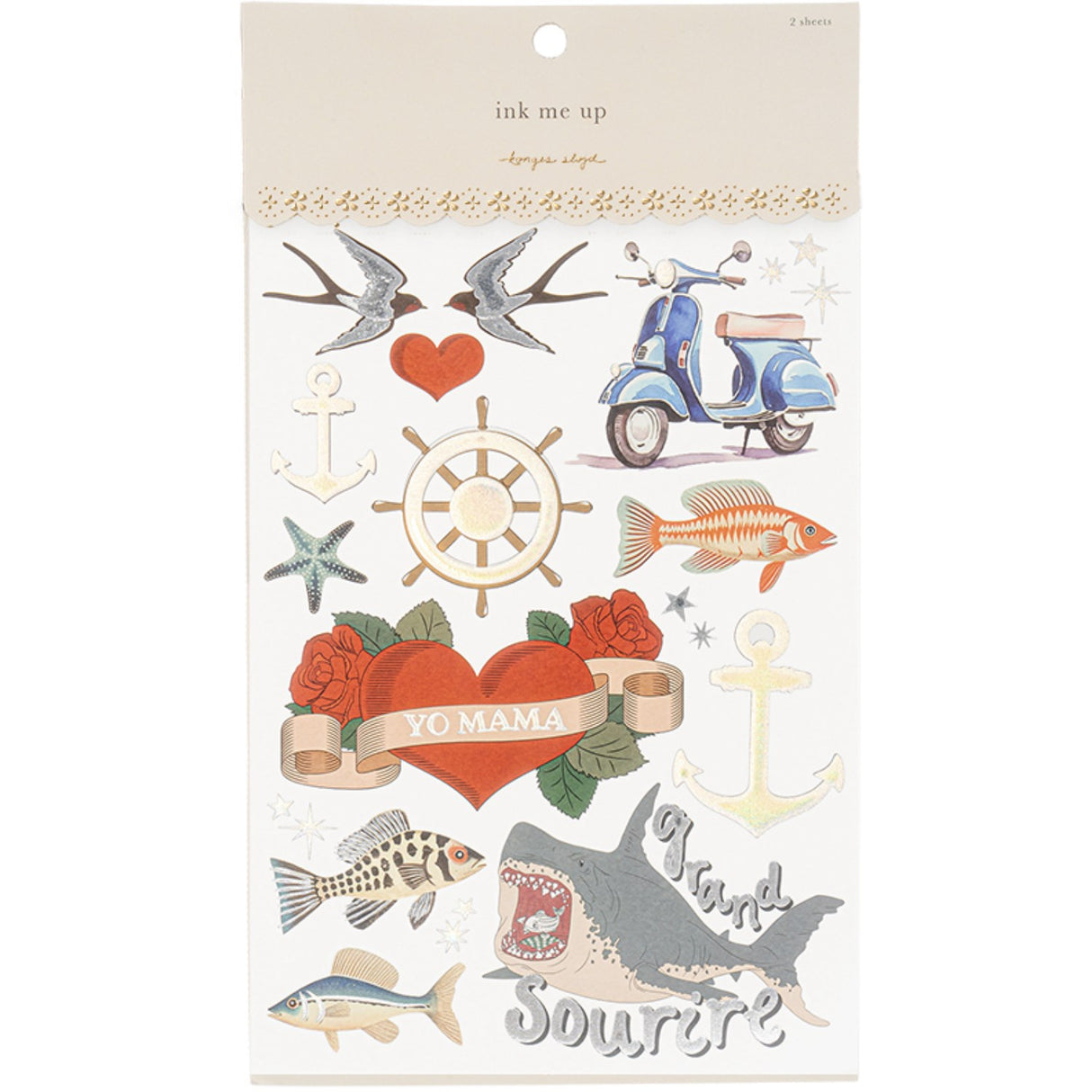 Konges Sløjd Boy Mix Pack Tatueringar