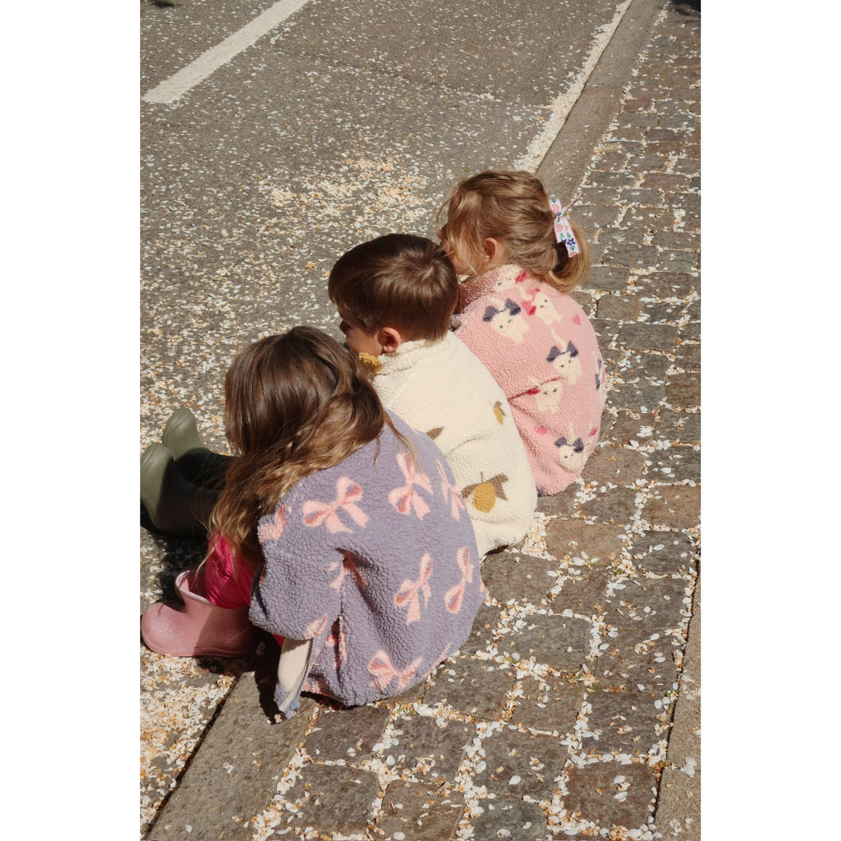 Konges Sløjd Bella Blue Rosett Jody Nallebjörn Jacka Grs